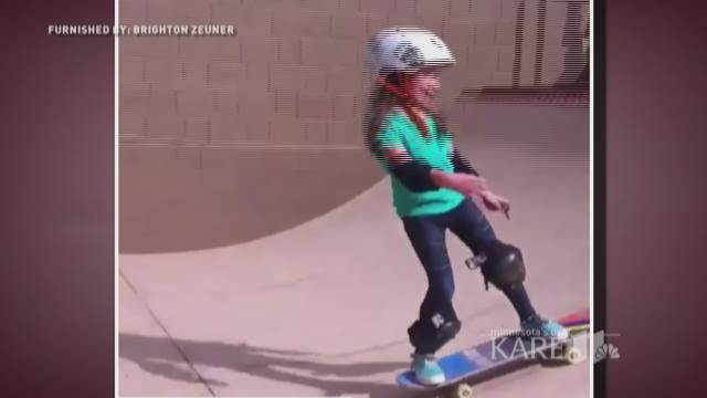 12-year-old skateboarder competes in X Games
