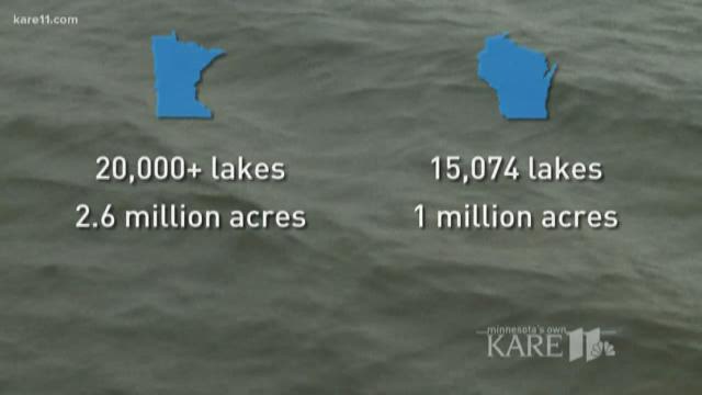 VERIFY Does Minnesota Or Wisconsin Have More Lakes Kare11