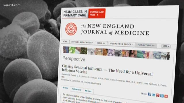 HEALTH Report Flu vaccine may only be 10% effective this year
MINNEAPOLIS- Health officials say we could be in for a rough flu season