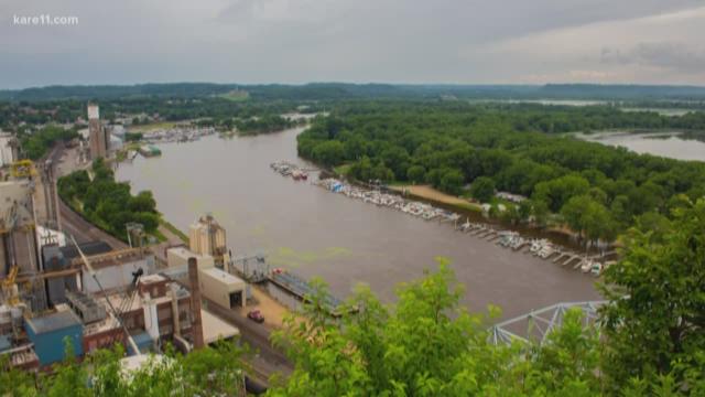 That S So Minnesota Barn Bluff In Red Wing Kare11 Com